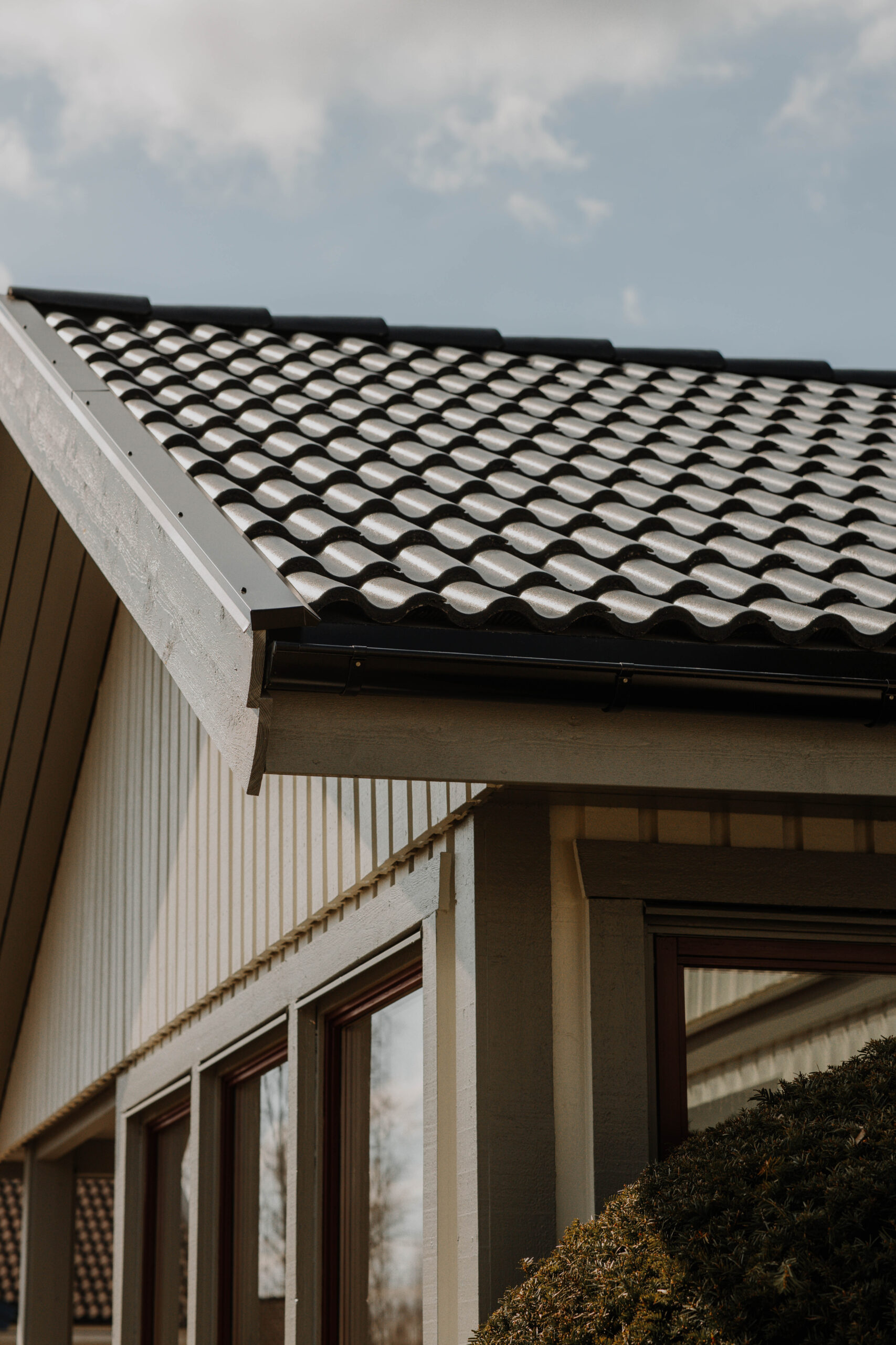 Takbyte på Villa i Lagan utfört av Lagans Byggnads AB