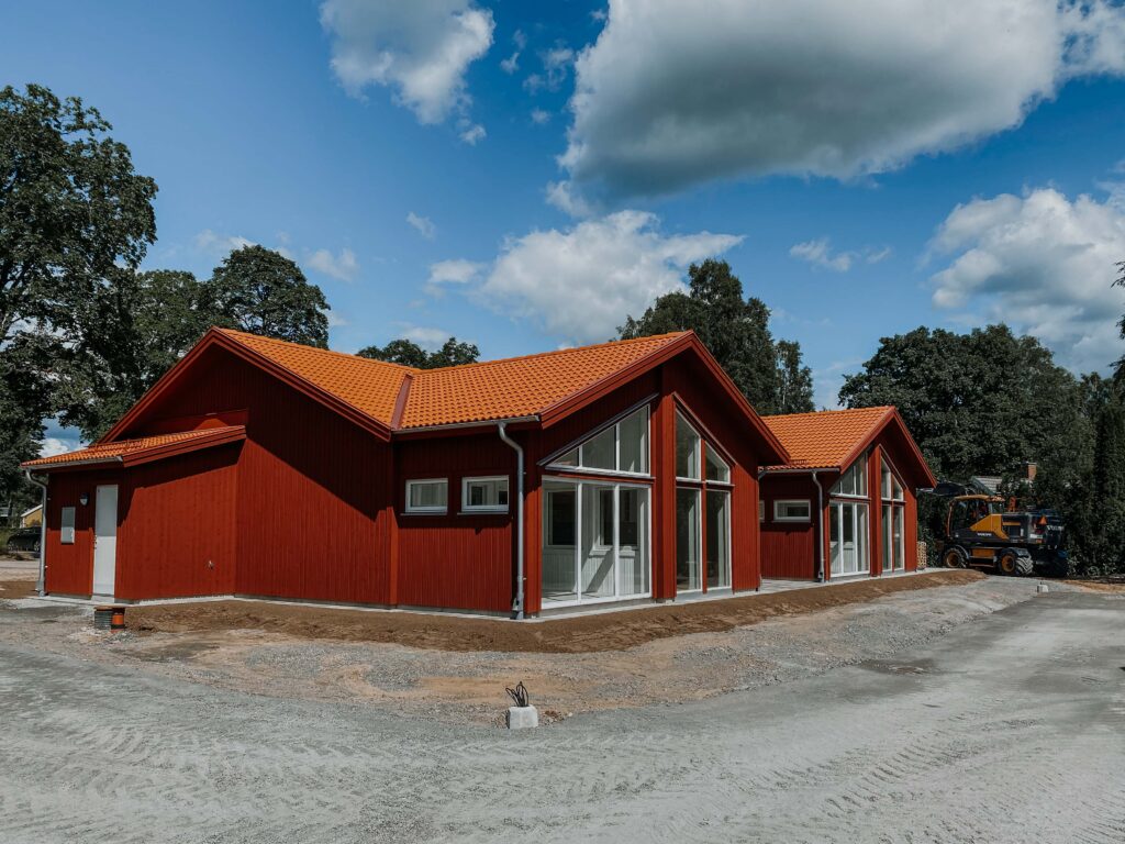 Nybyggnation av bostad