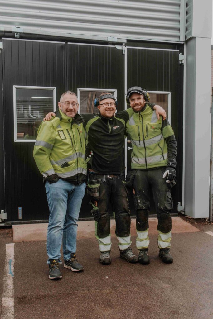 Snickare på Lagans Byggnads Karlskrona