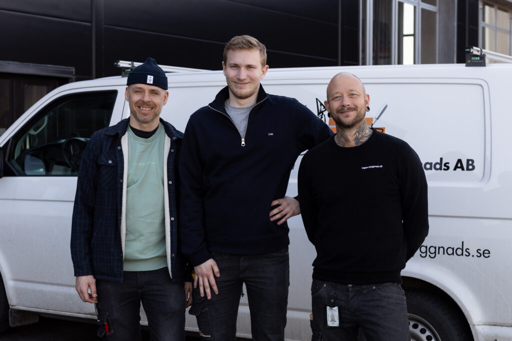 Anställda på Lagans Byggnads